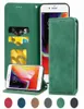 Cas de téléphone portable pour iPhone 6 7 8 plus 11 12 Pro Mini X XS Max XR SE en cuir PU avec machine à boucle magnétique Slots8357359