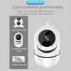 카메라 360eyes HD 720p Wi -Fi IP 카메라 실내 보안 감시 카메라 베이비 애완 동물 모니터 야간 시력 모션 경보 시스템 카메라
