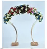 Party Decoration Wedding Bow Flower Stand Gold Metal Cadre pour événement Yudao