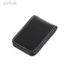 Money Clips 1Pc Money Clip Slim Men Women Vintage Strong Magnet Money Clip Cow PU Leather Pocket Clamp Credit Card Cash 240408