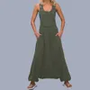 KK1904 onregelmatige Harlan Wide Leg Jumpsuit