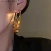 Charm Luxury Long Tassels Drop Earrings For Women Fashion Delicate Gold Plated Leaf Earring Party Girl Korean Jewelry Gifts 2023 New240408