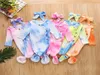 5色新生児スワドルブランケットヘッドバンド2 PCSラップ幼児眠っている袋Pography Prophy Propogry Tie Dye Infall Sleepag4471679