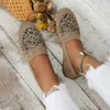 Casual Shoes High Quality For Women Round Head Women's Flats Breathable Mesh Embroider Ladies Flat