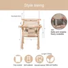 9 style bébé jardin swing chaise d'enfants en bois en bois maternelle jouet extérieur swing parent-enfant toys toys enfants produit 240321