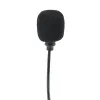 Microphones 10pcs Portable Clipon Lapel Microphone 3.5mm Jack Wired Microphone Handsfree for Tour Guide System F4511B