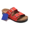 Fashion Comfort Summer Cork Slippers Mens Womens Flats Sandales Chaussures décontractées Plans Slippers Flip Flops Luxury Designer Slippers Slides Taille 36-45