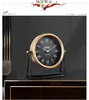 Relógios de parede Relógio da sala de estar Decoração da mesa americana Criativa Silent Art Factory