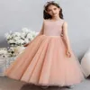 Flower Girl Dresses Butterfly Fluffy Wedding First Communion Long Formal Wear Customized Childrens Princess 240326