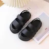 Slipper Kids Sandals Children Summer Beach Shoes For Boys Girls Toddlers Little Boy Sandals Fashion 2023 New Toes-Covered Anti-Kick Soft 240408
