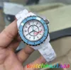 Women's Watch Ceramic's Watch Fashion Style Style Style Watch Brand 35 mm 38 mm sin caja