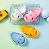 Slipper zomer nieuwe aankomst Shark Slippers kinderen cartoon Slidestoddler flipflops Babi Boys and Girls Home Slippers Kid Beach Sandals 240408