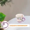 Mokken Flower Coffee Cup Ceramic Milk Cups Nieuwe thee Plezier Water Drinkglazen