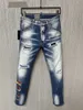 Męskie dżinsowe spodnie projektant dżinsów dżinsy męskie Jeans Klasyczny Proces zmywania kamienia dżinsowego azjatyckie rozmiary 28-38