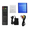 Box HD 1080p Полный USB -внешний мультимедийный игрок с HDMICAMATIBLE Interface SD Media TV Box для MKV H.264 RMVB WMV EU US Plugc