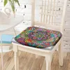 Kudde Mandala Abstract Floral Print Stol Square Mat Sitting S Dining Students Stool Office Lazy Chairs Pad Home Decor