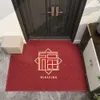 Nieuwe Chinese stijl feestelijke ingang en exit veiligheidsdeur mat huishoudelijke vlek resistent tapijtvloer voet