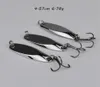 10pcs lot 4 57cm 6 78g Silver VIB Spoons Metal Baits Lures 8 Hook Fishing Hooks Pesca Tackle Accessories D00226518789224