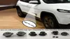 2 stks set zijkant achteraanzicht spiegel led projector plas logo licht voor jeep cherokee 20142017 jaar plug en play1352246