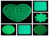 ストックグローで暗闇の中で輝きを押して、おもちゃ感覚バブルスクイーズおもちゃの自閉症特別ニーズストレスリリーバーテーブルゲームG224013032030