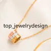 Charm Dames Designer Letter Letter Ketting Ontwerpmerk Diamant hanger Choker 18K Goud roestvrijstalen nekhalsketen Modieuze sieraden