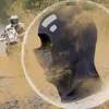 Motorradhelme Winter warme Gesichtsmaske Halsschal aktive Kohlenstofffilter Wärme Fleece Balaclava wasserdichte Mützenmasken