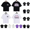 24SS 패션 아미 르 남성 T 셔츠 여름 여자 디자이너 Tshirts 느슨한 티 폴로 브랜드 탑 캐주얼 셔츠 옷 반바지 소매 의류