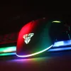 Hinges Firech X17 Gaming Mouse Pixart 3325 10000DPI 7 Button RO RGB Gamer mouse Wired Topi mouse Ergonomic Per topi Game FPS