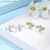 Charme Cubic Zircon Beed Oread Orees For Women Insects Flower Perle Crystal Piercing Jewelry Wedding Gift Wholesale 2023 New240408