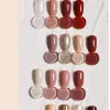 Gel 1 palette Summer Solid Cream Nail Art Gel Fabrice des UV / LED Polonais Gel Salon Varnis Varnis Japonais Light Therapy Pudding Gel