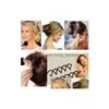 Clips de cheveux Spirale Spin Vis Pin Clip Hairpin Twist Barrette ACCESSOIRES NOIR ACCESSOIRES MADI