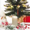 Decorative Flowers Artificial Garland Christmas Decor Nordic Chrismas Rings Plastic Xmas Wreaths Ornament