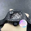 watch fashion Men and women watches Mechanical cool Wrist watches TV Factory for Mens Swiss Movement Sapphire Mirror Imported Rubber RCHU New Luxury