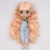 Icy DBS Blyth Doll 16 BJD Tan Skin Joint Body Shiny Face 30cm Toy Girls Gift 240329