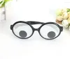 선글라스 프레임 재미있는 googly 눈 고글을 흔드는 파티 안경 코스프레 의상 소품 할로윈 장식을위한 장난감