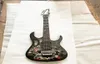 Rare personnalisé Fast SH Jem 77FP2 Floral Match Guitar Guitar Tree of Life Incrup Guitar Tremolo Bridge Guitars9839832