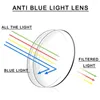 Sunglasses TR90 Titanium Eyeglasses Frame Ultralight Round Prescription Glasses Pure Flexible Rubber Anti Blue Light For Women Men