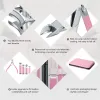 Kits Manicure Set Professionelles Nagel Clippers Kit Pedicure Care Tools Edelstahl Frauen Pflege Kit 18pcs für Reisen oder Zuhause