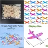 Nouveauté Articles Foam Gliders Planes Toys for Kids Paper Airplane Drop Livrot Home Garden DHHP6