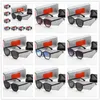 Men Classic Brand Retro Women Rays Bands Sunglasses Designer Eyewear Metal Frame Designers Sun Glasses Woman 306