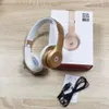 Wireless Headphones Solo3.0 Stereo Bluetooth Earphones Foldable Earphone Animation Showing Support TF Card Build-in MIC 3.5mm jack 2024 000