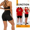 Sauna Sweats para mulheres de altas cintura Sweatshold Shapewear Compressão Termo treino academia Leggings shorts Shaper 240407