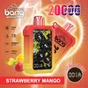 Authentic Bang Gear Bar 20000 Puffs Digital engångsvape 25 ml 500mAh Desechable E Cigarett Pod Device 20K Smart Screen