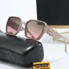 Chancletas 2024 Neue Chanells -Gläser -Kanäle Chan Sonnenbrille Material Polaroid Nylon HD Objektiv Vollrahmen Design Farbe 8 Farben Modell 3865