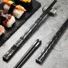 Eetstokjes 5 paren Japans Chinees voor het eten van sushi -sticks herbruikbare metaal Koreaanse set gezonde legering tafelwa w8x8