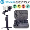 Gimbal feiyutech g6 max 3 assi portatile gimbal per fotocamere mirrorless/smartphone/fotocamere di azione/fotocamere tascabili max payload 2.65lb