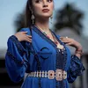 Dicai verkaufen marokkanische Gürtel Schmuck Damen Robe Taille Kette Kristall Braut Hochzeit Geschenkkörper Mode 240401