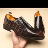 Snygga spetsiga storlekar Mense Leisure Shoes Le Mei Ying British Leather