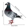 Garden Decorations Simulation Foam Pigeon Model Artificial Animal Easter Gifts Decor Party Favors Home Decoration Birthday Present