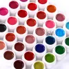 Gel 36 cores pintura de cor sólida Gel de gel de unha Mergulhe de tampa pura verniz semi -permanente Lacadora UV Ferramentas de manicure japonês